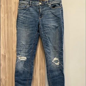 Size 8 ripped skinny jeans